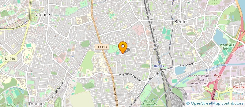 localisation de l'entreprise UNION BORD'O PACIFIQUE  BEGLES