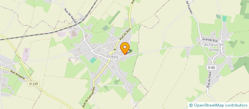 localisation de l'entreprise UNION BOULISTE CHEPOISE  CHEPY