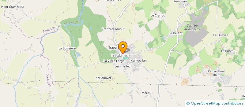 localisation de l'entreprise UNION BOULISTE COCAGNARDE  TREGLAMUS