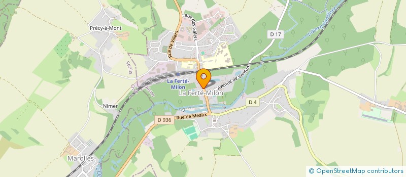 localisation de l'entreprise UNION BOULISTE MILONAISE  LA FERTE-MILON