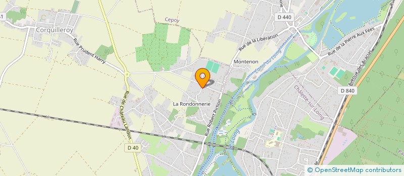 localisation de l'entreprise UNION BOULISTE MONTCRESSONNAISE à CORQUILLEROY