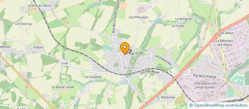 localisation de l'entreprise UNION BOULISTE QUEVERTOISE à QUEVERT