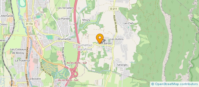 localisation de l'entreprise UNION BOULISTE SONNAZ MERY à MERY