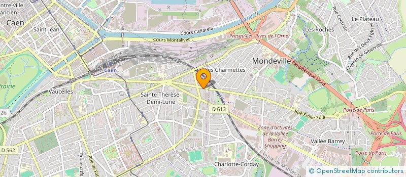 localisation de l'entreprise UNION BROCHET GAULE GARDON MAY-ENNE à CAEN