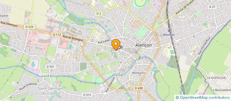 localisation de l'entreprise UNION CANTONALE ALENCON EST à ALENCON