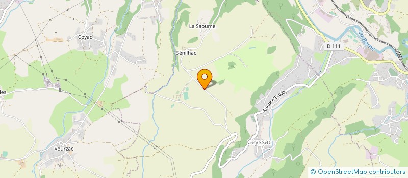 localisation de l'entreprise UNION CATHOLIQUE POUR LE PLEIN AIR LES CENTRES DE VACANCES ET DE LOISIRS à CEYSSAC