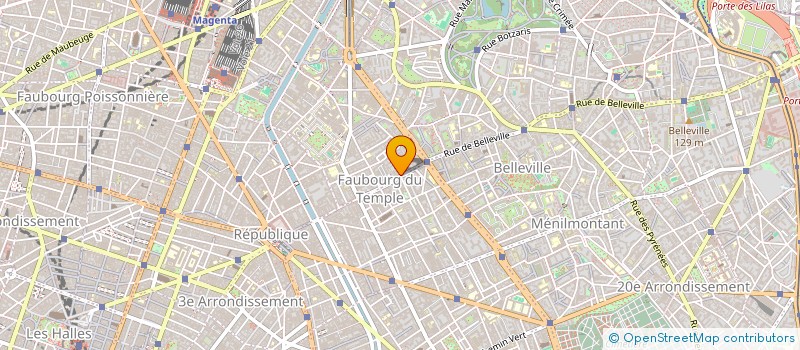 localisation de l'entreprise UNION CENTRES JUIFS FORMA PERM  PARIS 10