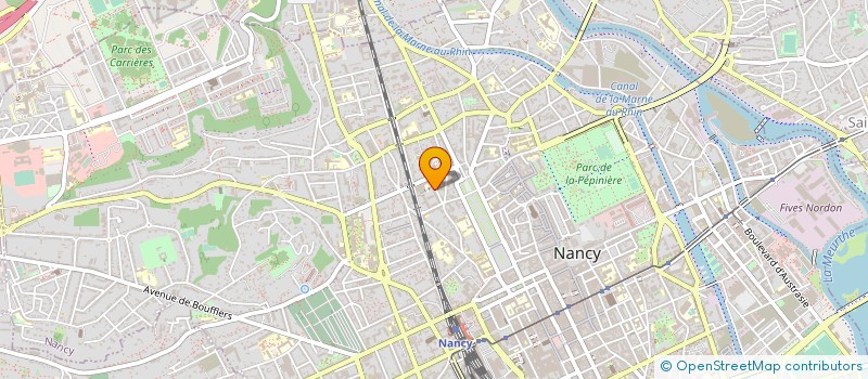 localisation de l'entreprise UNION CERCLES GENEALOGIQUES LORRAIN  NANCY