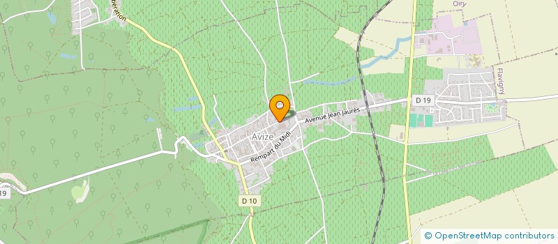 localisation de l'entreprise UNION CHAMPAGNE  AVIZE
