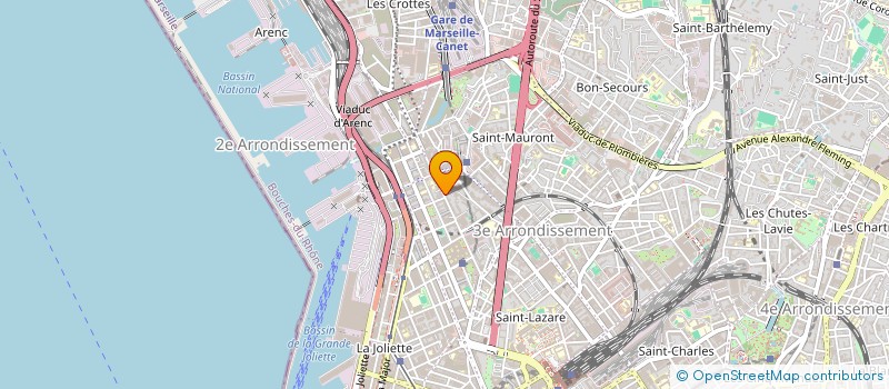 localisation de l'entreprise UNION CHAUFFEURS VTC MARSEILLAIS à MARSEILLE