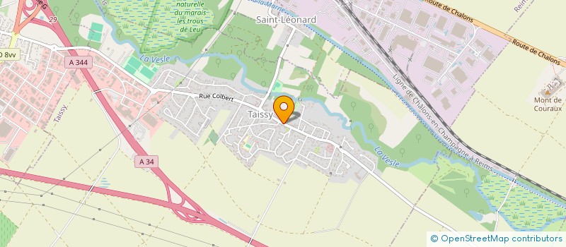 localisation de l'entreprise UNION CHORALE DE REIMS  TAISSY