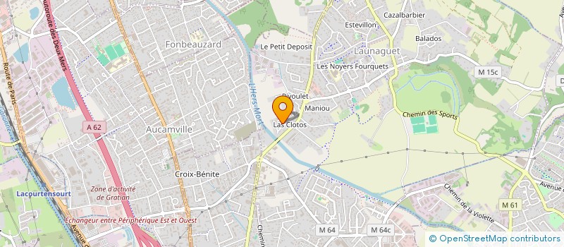 localisation de l'entreprise UNION CLUB ATHLETIQUE à L'UNION