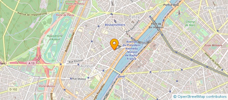 localisation de l'entreprise UNION COLLEGIALE CHIRURG SPECIAL FRANCAI  PARIS