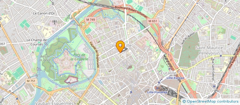 localisation de l'entreprise UNION COM ARTIS R ST ANDRE ENV à LILLE