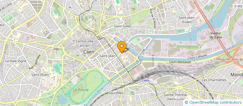 localisation de l'entreprise UNION COM INDUSTRIELLE & ARTISANALE CAEN à CAEN