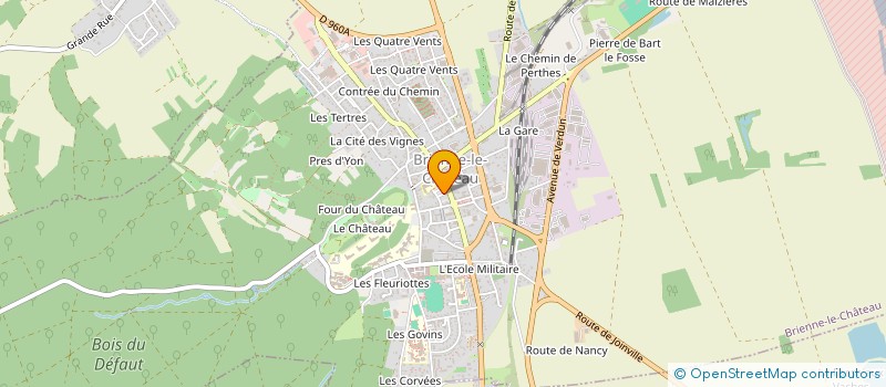 localisation de l'entreprise UNION COMMER BRIENNE LE CHATEA  BRIENNE-LE-CHATEAU