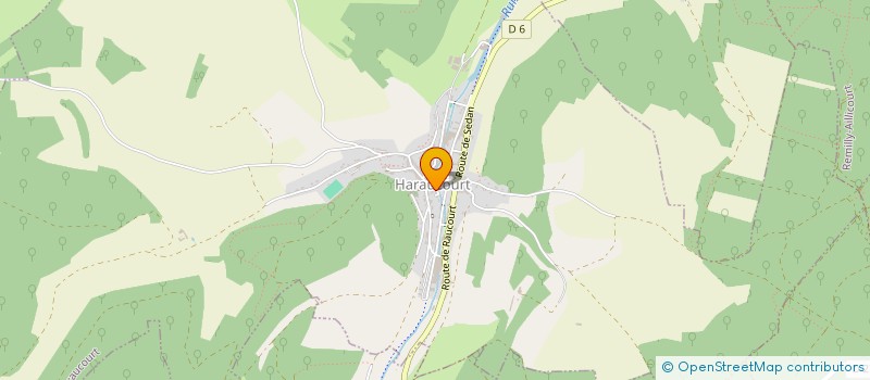 localisation de l'entreprise UNION COMMERC & ARTISANALE RAUCOURTOISE  RAUCOURT-ET-FLABA