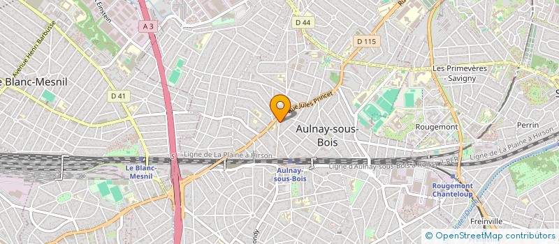 localisation de l'entreprise UNION COMMERCANTS ARTISANS D'AULNAY-BOIS à AULNAY-SOUS-BOIS