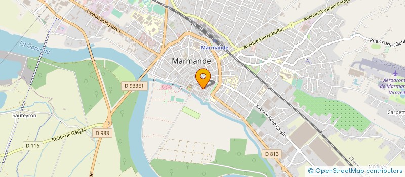 localisation de l'entreprise UNION COMMERCANTS ET ARTISANS MARMANDAIS à MARMANDE