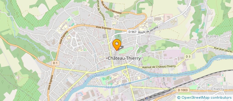localisation de l'entreprise UNION COMMERCIALE DE CHATEAU THIERRY à CHATEAU-THIERRY