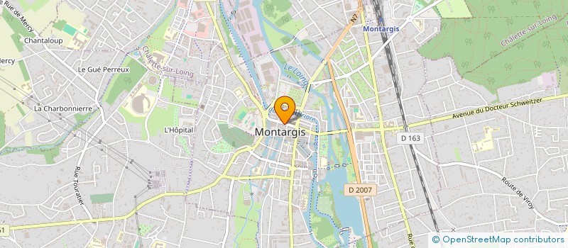 localisation de l'entreprise UNION COMMERCIALE DE MONTARGIS à MONTARGIS