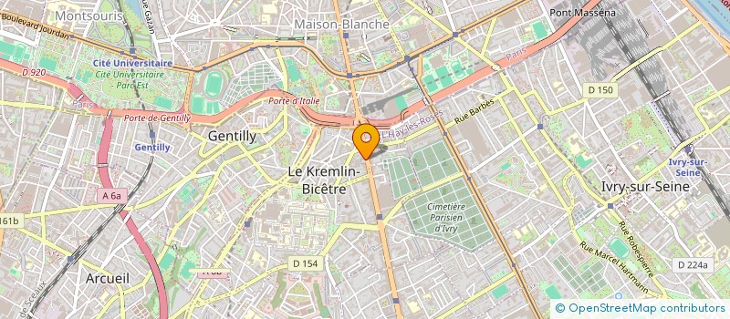 localisation de l'entreprise UNION COMMERCIALE DU KREMLIN BICETRE à VITRY-SUR-SEINE