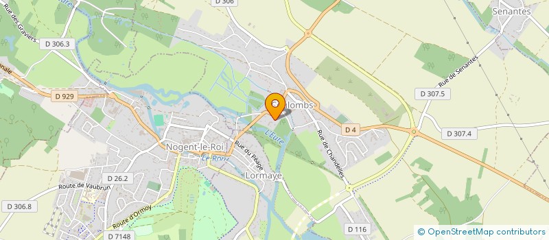 localisation de l'entreprise UNION COMMERCIALE INDUST ARTIS à NOGENT-LE-ROI