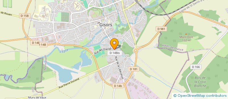 localisation de l'entreprise UNION COMMERCIALE MERCURE à GISORS