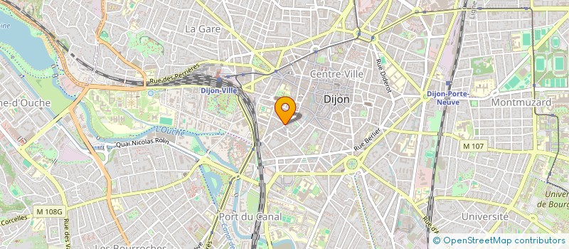 localisation de l'entreprise UNION COMMERCIALE QUARTIER ZOLA  DIJON