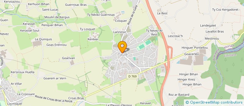 localisation de l'entreprise UNION COMMERCIALE TAULE PENZE  TAULE