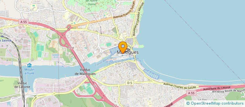 localisation de l'entreprise UNION COMMUNAUTES PRUD HOMMES PECHEURS à MARTIGUES