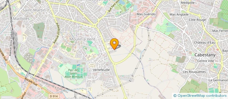 localisation de l'entreprise UNION COMMUNAUTES SCOLAIRES à PERPIGNAN