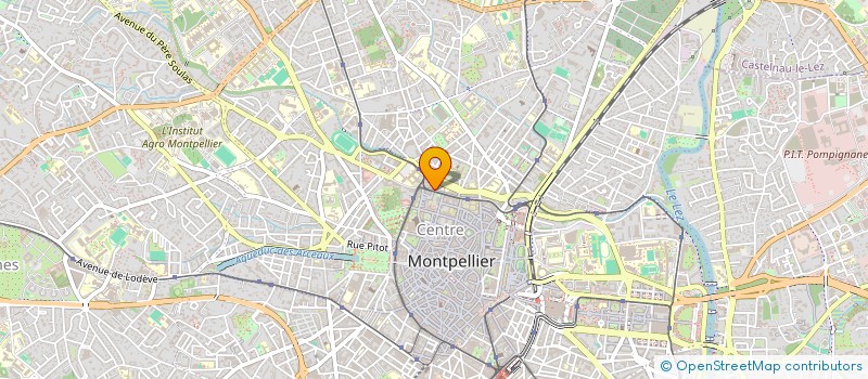 localisation de l'entreprise UNION COMPAGNONIQUE COMPAGNONS TOUR FRAN à MONTPELLIER