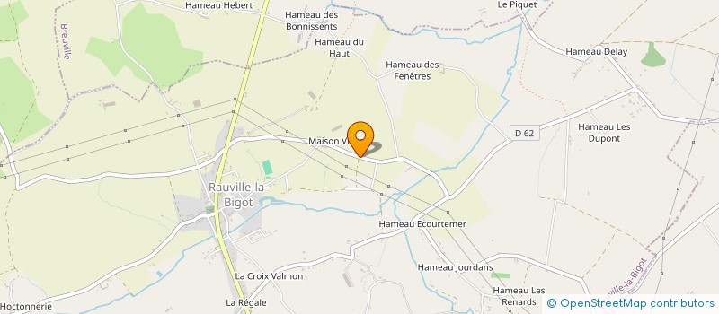 localisation de l'entreprise UNION CONCORDE BRICQUEBETAISE  BRICQUEBEC-EN-COTENTIN