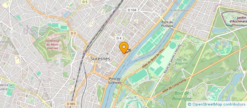 localisation de l'entreprise UNION CONSERVATOIRES MUNICIPAUX MUSIQUE à SURESNES