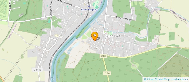 localisation de l'entreprise UNION CONSULTING  SEINE-PORT