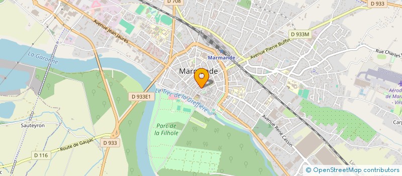 localisation de l'entreprise UNION COOP AGRICO AQUITAINE-MEDITERRANEE à MARMANDE