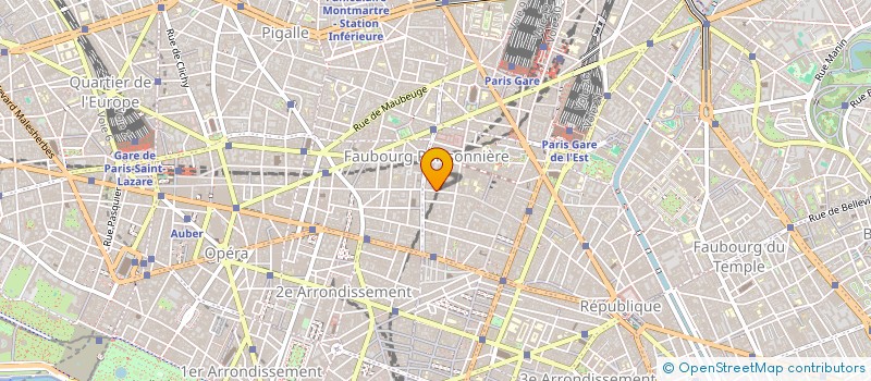 localisation de l'entreprise UNION COURSES  PARIS