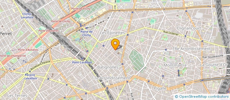 localisation de l'entreprise UNION COURSES ET TRANSPORTS à PARIS
