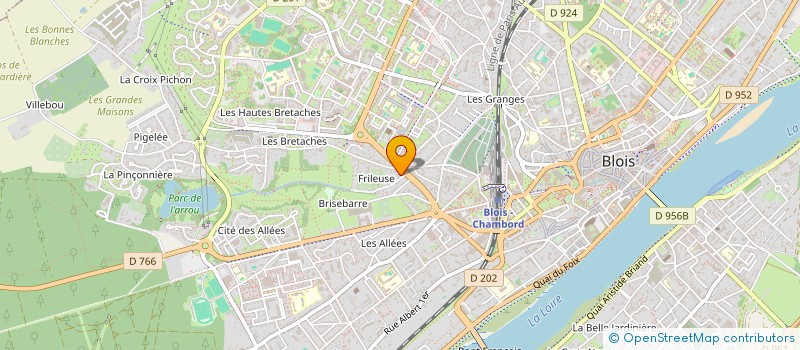 localisation de l'entreprise UNION CULTURELLE FRANCO TURQUE DE BLOIS  BLOIS