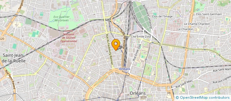 localisation de l'entreprise UNION CYCLISTE D ORLEANS à ORLEANS