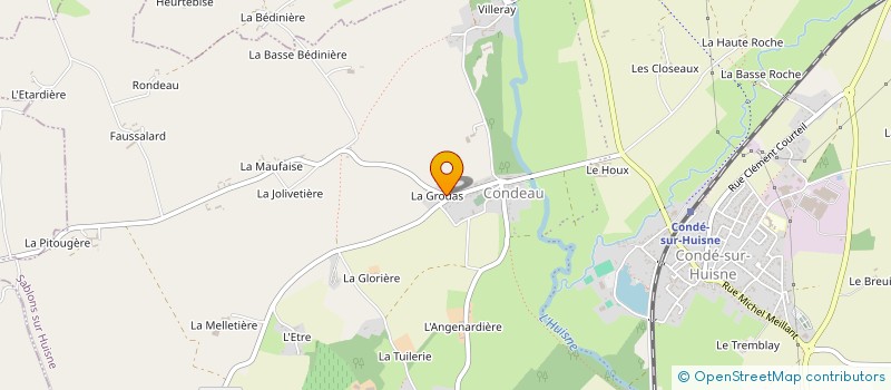 localisation de l'entreprise UNION CYCLISTE FEMININ à SABLONS-SUR-HUISNE