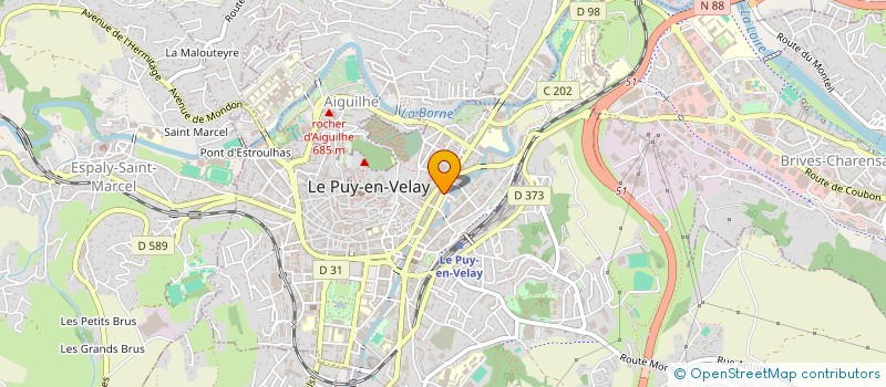 localisation de l'entreprise UNION CYCLISTE LE PUY EN VELAY à LE PUY-EN-VELAY