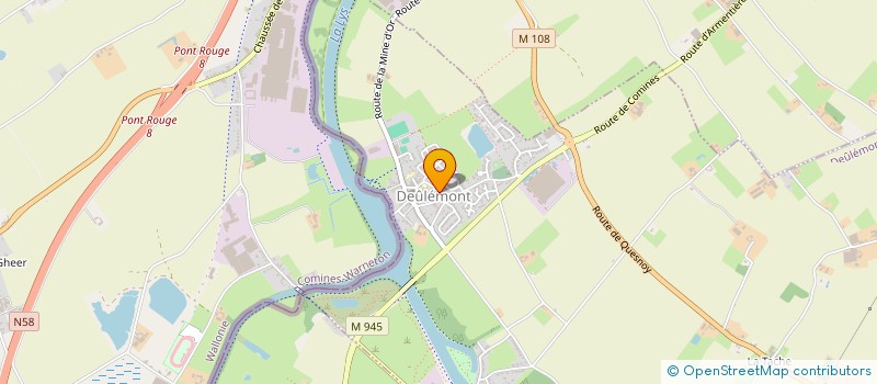 localisation de l'entreprise UNION CYCLOTOURISTE LYS DEULE  DEULEMONT