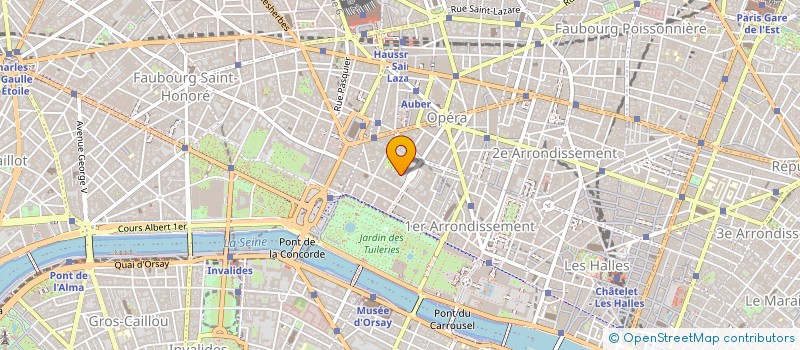 localisation de l'entreprise UNION D'ASSURANCE ET DE BANQUE à PARIS