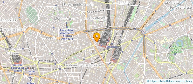 localisation de l'entreprise UNION D'ETANCHEITE PARISIENNE à PARIS