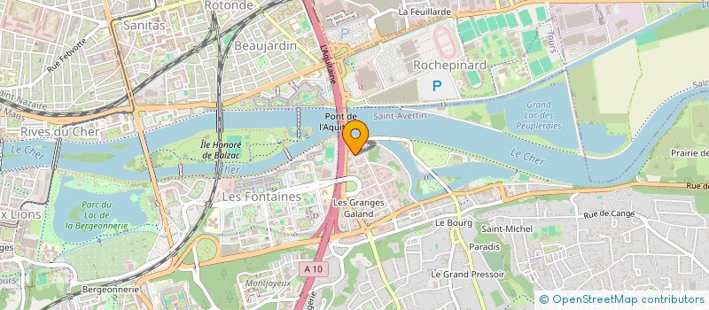 localisation de l'entreprise UNION D'EXPERTS PERFORMANCE  SAINT-AVERTIN