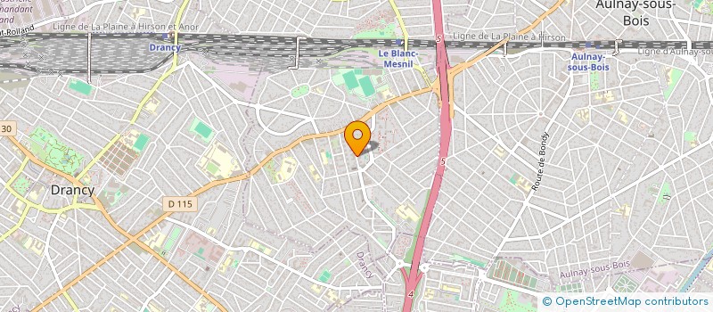 localisation de l'entreprise UNION DE CITOYENS ACTIFS à LE BLANC-MESNIL