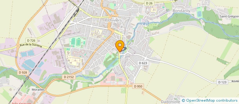 localisation de l'entreprise UNION DE LA DIASPORA DE ZAHIBOHIO  PITHIVIERS