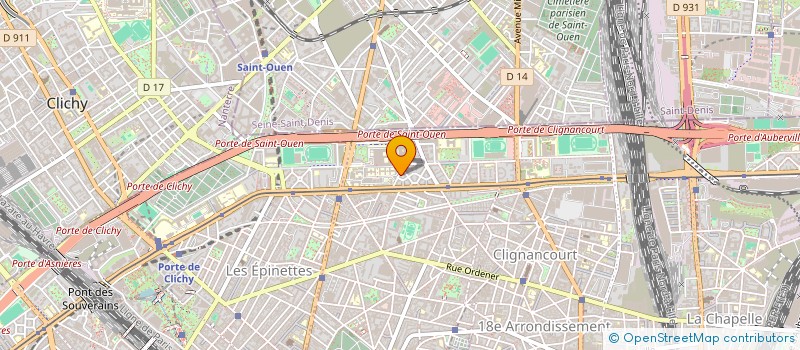 localisation de l'entreprise UNION DE LA DIASPORA DU LOH DJIBOUA (UDLD)  PARIS